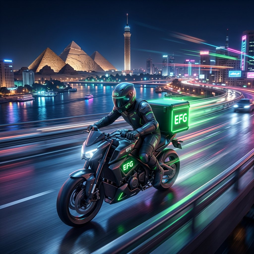 EFG Delivery Motorcycle